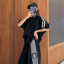 Load image into Gallery viewer, Women’s Casual Sweatshirt & Wide-Leg Pants Set