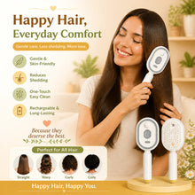 Load image into Gallery viewer, 2026 New Electric Steam Brush, Electric Steam Brushs for Hair, Rechargeable Steam Hair Straightener, Detangling Steams Brush, Reduce Frizz, Nourishes Hairs, Anti-Static