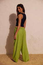 Load image into Gallery viewer, Sun Dazed Cotton-Linen Striped Pants
