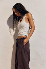 Load image into Gallery viewer, Sun Dazed Cotton-Linen Striped Pants