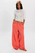 Load image into Gallery viewer, Sun Dazed Cotton-Linen Striped Pants