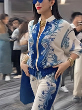 Load image into Gallery viewer, ✨HOT SALE 50% OFF ✨ 2026🔥Women's Elegant Zipper Two-Piece Set 🔥