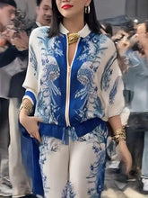 Load image into Gallery viewer, ✨HOT SALE 50% OFF ✨ 2026🔥Women's Elegant Zipper Two-Piece Set 🔥