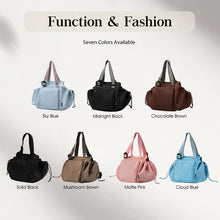 Load image into Gallery viewer, PackSmart Versatile Tote Handbag for Women (Solid Handles Edition)