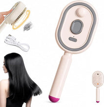 Load image into Gallery viewer, 2026 New Electric Steam Brush, Electric Steam Brushs for Hair, Rechargeable Steam Hair Straightener, Detangling Steams Brush, Reduce Frizz, Nourishes Hairs, Anti-Static