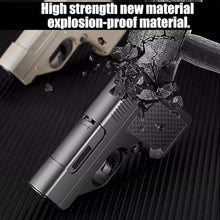Load image into Gallery viewer, Lighter Gun with Cigarette Cases, Windproof Lighter, Jet Lighter, Refillable Butane Gas, Cool Windproof Jet Shape