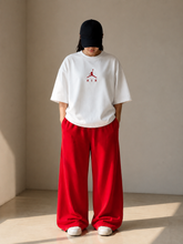 Load image into Gallery viewer, Urban Air Oversized Co-ord Set (T-Shirt + Wide-Leg Pants)