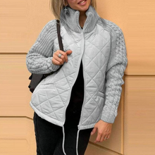 Load image into Gallery viewer, 【🔥2025 New Products】🌈Women's Patchwork Knitted Down Jacket