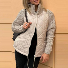 Load image into Gallery viewer, 【🔥2025 New Products】🌈Women's Patchwork Knitted Down Jacket