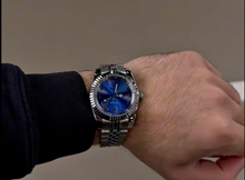 Load image into Gallery viewer, ⏳Time-limited Special⌛Galactic blue and purple Galaxy Dial watch with Sparkling Rhinestones