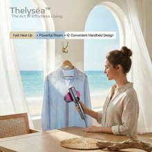 Load image into Gallery viewer, 2-in-1 Steamer & Iron for Clothes,15s Fast Heat-up 1200W Portable Handheld Garment Steamer,Travel Size with Large Ceramic Heat Panel,Quick Wrinkle Removal,110V-120V