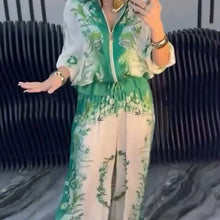 Load image into Gallery viewer, ✨HOT SALE 50% OFF ✨ 2026🔥Women's Elegant Zipper Two-Piece Set 🔥