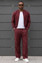 Load image into Gallery viewer, Men's Premium Linen Blend Co-Ord Set