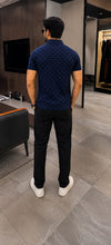 Load image into Gallery viewer, Men's Luxury Pattern Polo Neck T-Shirt