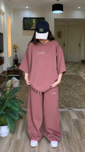 Load image into Gallery viewer, Women's Korean Style Oversized Co-Ord Set Premium Cotton Blend Two Piece Outfit