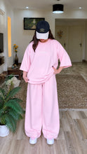 Load image into Gallery viewer, Women's Korean Style Oversized Co-Ord Set Premium Cotton Blend Two Piece Outfit