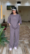 Load image into Gallery viewer, Women's Korean Style Oversized Co-Ord Set Premium Cotton Blend Two Piece Outfit