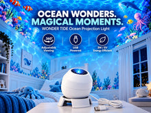 Load image into Gallery viewer, 360° Adjustable aqua Projector Light – USB Powered Underwater Effect Lamp