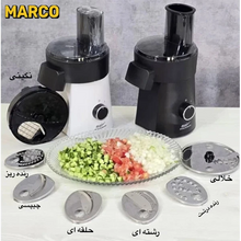 Load image into Gallery viewer, ✨HOT SALE 50% OFF ✨ Electric Spiralizer with 3 Blades – Fast, Easy Spiral Vegetable Slicer – Stainless Steel – Compact Storage – Suitable for Most Large Vegetables, Including Zucchini and Carrots
