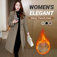 Load image into Gallery viewer, ⏳Limited-time hotsale ⏰ ❄️Winter Specials❄️Women's Elegant Warm Trench Coat✨
