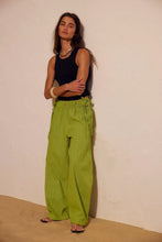 Load image into Gallery viewer, Sun Dazed Cotton-Linen Striped Pants
