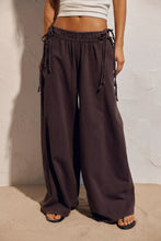 Load image into Gallery viewer, Sun Dazed Cotton-Linen Striped Pants
