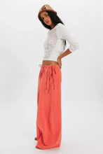 Load image into Gallery viewer, Sun Dazed Cotton-Linen Striped Pants
