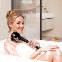 Load image into Gallery viewer, Electric Body Brush Back Scrubber for Shower, Waterproof Long Dual Handle Power Body Scrubber with 3 Heads, Bath Brush &amp; 2 Speeds, for Cleansing, Exfoliating and Massaging Skin

