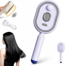 Load image into Gallery viewer, 2026 New Electric Steam Brush, Electric Steam Brushs for Hair, Rechargeable Steam Hair Straightener, Detangling Steams Brush, Reduce Frizz, Nourishes Hairs, Anti-Static
