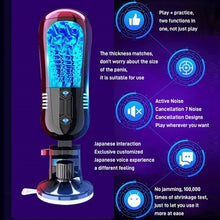 Load image into Gallery viewer, [Discreet Shipping]💥Champion Trainer! Dive into yourself more pleasure , fun , enjoy with Fully Automatic Retractable Sucking Heated Decompression Cup
