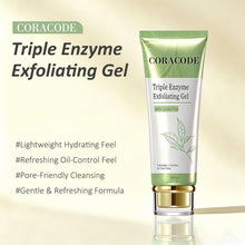 Load image into Gallery viewer, ( pack of 2 )CORACODE Triple Enzyme Exfoliating Gel with Green Tea
