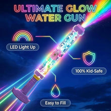 Load image into Gallery viewer, Glowing Rainbow LED Water Blaster Summer Fun that Pops Like Magic Creativity Squirt Water Blaster Guns,Firework Spray Water Soaker Toys for Pool Party Outdoor Summer Water Games (2Pcs)

