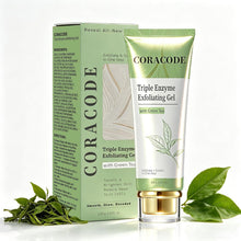 Load image into Gallery viewer, ( pack of 2 )CORACODE Triple Enzyme Exfoliating Gel with Green Tea
