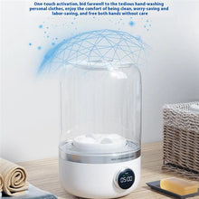 Load image into Gallery viewer, Portable Mini Washing Machine for Travel Underwear Socks Cordless Cleaner
