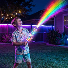Load image into Gallery viewer, Glowing Rainbow LED Water Blaster Summer Fun that Pops Like Magic Creativity Squirt Water Blaster Guns,Firework Spray Water Soaker Toys for Pool Party Outdoor Summer Water Games (2Pcs)
