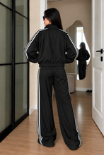 Load image into Gallery viewer, ⏳Time-limited Special Sale ⌛ Women’s Premium Striped Zip-Up Tracksuit Set

