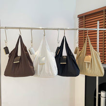 Load image into Gallery viewer, Mini Keychain Tote Bag Large Capacity Lightweight Foldable Shopping Bag Keychain Key Ring Expandable Reusable Tote Bag
