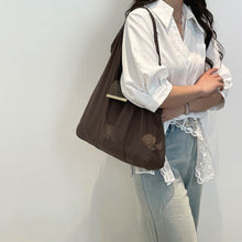 Load image into Gallery viewer, Mini Keychain Tote Bag Large Capacity Lightweight Foldable Shopping Bag Keychain Key Ring Expandable Reusable Tote Bag
