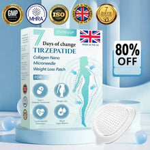 Load image into Gallery viewer, 【Last Day Promotion 60% OFF🌟】🌈🌈ZVOEVO® SMGT-GLP-1 𝐓𝐢𝐫𝐳𝐞𝐩𝐚𝐭𝐢𝐝𝐞 &amp; 𝐂𝐨𝐥𝐥𝐚𝐠𝐞𝐧 𝐍𝐚𝐧𝐨 𝐌𝐢𝐜𝐫𝐨𝐧𝐞𝐞𝐝𝐥𝐞 𝐖𝐞𝐢𝐠𝐡𝐭 𝐋𝐨𝐬𝐬 𝐏𝐚𝐭𝐜𝐡丨Targets Obesity, Loose Skin, High Blood Pressure, Diabetes, Fatty Liver, Joint Pain, Brain Fog, Low Energy, Body Aches, and More
