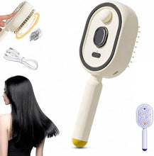 Load image into Gallery viewer, 2026 New Electric Steam Brush, Electric Steam Brushs for Hair, Rechargeable Steam Hair Straightener, Detangling Steams Brush, Reduce Frizz, Nourishes Hairs, Anti-Static
