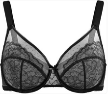 Load image into Gallery viewer, ( pack of 3 )Minimizer Bras for Women Enchante Full Coverage Underwire Bras Plus Size Lifting Floral Lace Bra for Heavy Breast
