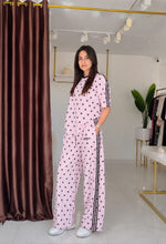 Load image into Gallery viewer, Polka Dot Co-Ord Lounge Set for Women
