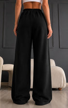 Load image into Gallery viewer, Women's Premium Wide Leg Graphic Lounge Pants Soft High Waist Everyday Bottoms

