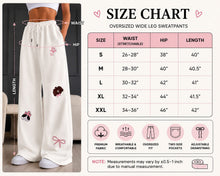 Load image into Gallery viewer, Women's Premium Wide Leg Graphic Lounge Pants Soft High Waist Everyday Bottoms
