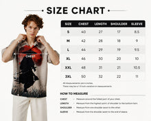 Load image into Gallery viewer, Samurai Apache Collar Short-Sleeved Oversize Shirt
