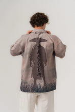 Load image into Gallery viewer, Samurai Apache Collar Short-Sleeved Oversize Shirt
