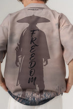Load image into Gallery viewer, Samurai Apache Collar Short-Sleeved Oversize Shirt
