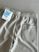 Load image into Gallery viewer, Men’s Relaxed Fit Wide Leg Joggers Premium Grey Melange Track Pants with Drawstring
