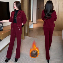 Load image into Gallery viewer, ❄️Winter Specials❄️ Women's Warm Plush-Lined Jacket &amp; Pants (2 pieces Set)
