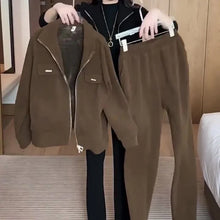 Load image into Gallery viewer, ❄️Winter Specials❄️ Women's Warm Plush-Lined Jacket &amp; Pants (2 pieces Set)
